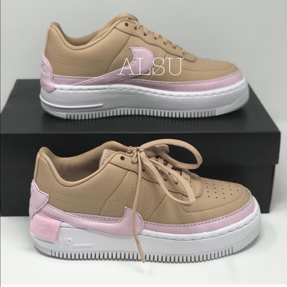 NWT Nike Air Force 1 Jester XX Beige Pink White  W - Picture 4 of 8